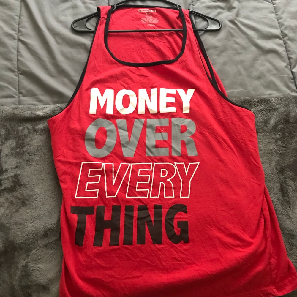 Xxl red Horizon ny tank top
